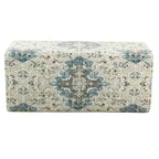 Banc de rangement texturé grand format - HomePop