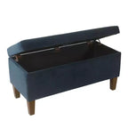 Banc de rangement texturé grand format - HomePop