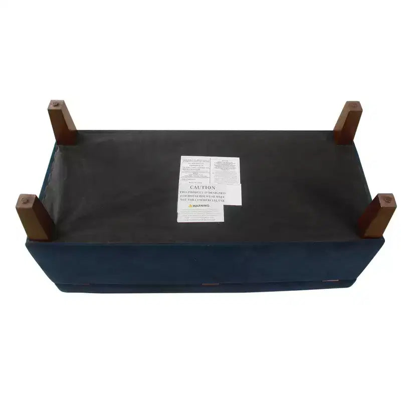 Banc de rangement texturé grand format - HomePop