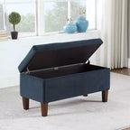 Banc de rangement texturé grand format - HomePop