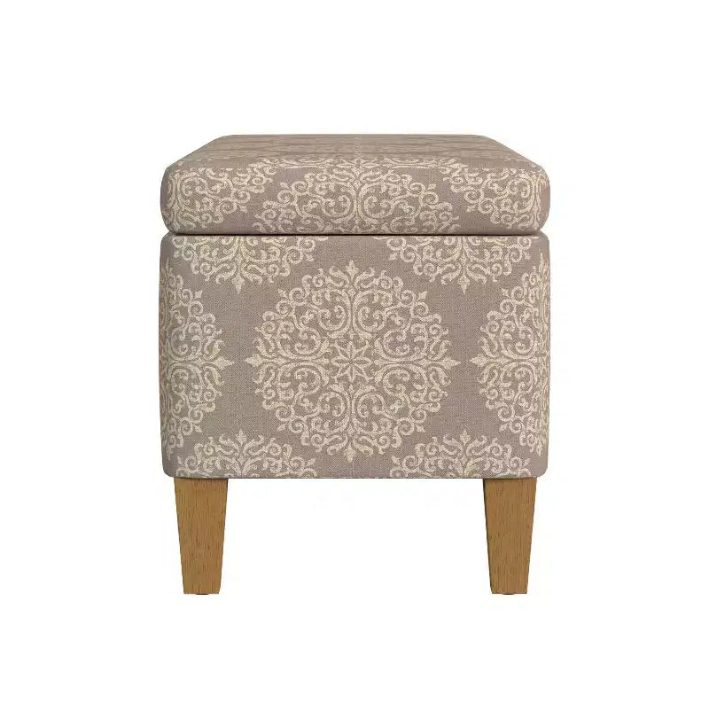 Banc de rangement texturé grand format - HomePop