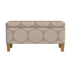 Banc de rangement texturé grand format - HomePop