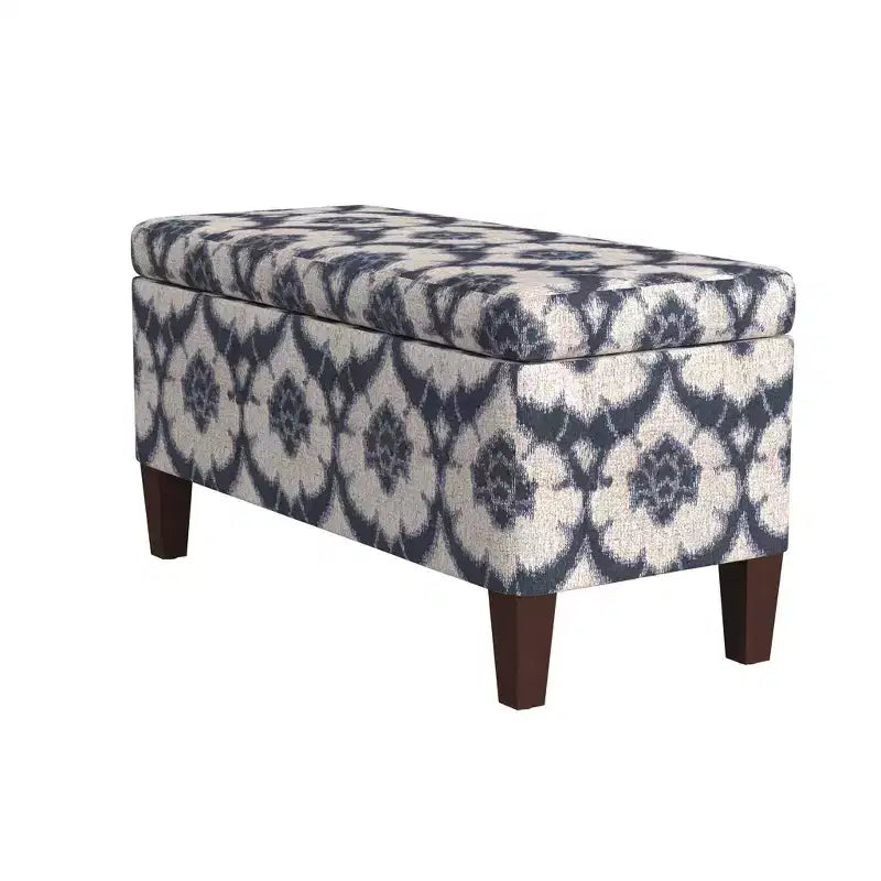Banc de rangement texturé grand format - HomePop