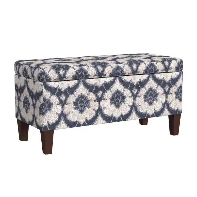 Banc de rangement texturé grand format - HomePop