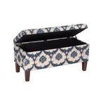 Banc de rangement texturé grand format - HomePop