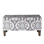 Banc de rangement texturé grand format - HomePop