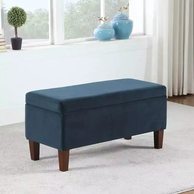 Banc de rangement texturé grand format - HomePop