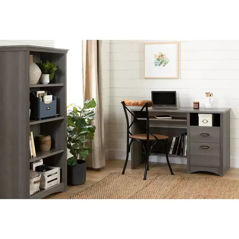 Gascony Wood Computer Desk with Drawers - South Shore