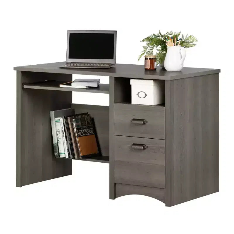 Gascony Wood Computer Desk with Drawers - South Shore