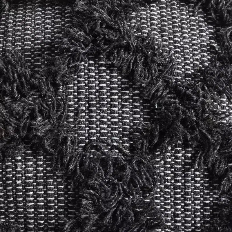 Pouf cube en tissu bohème fait main Jucar - Christopher Knight Home