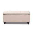 Pouf de rangement Fera - Baxton Studio