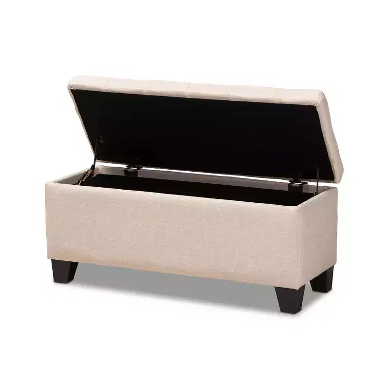Pouf de rangement Fera - Baxton Studio