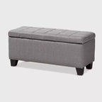 Pouf de rangement Fera - Baxton Studio