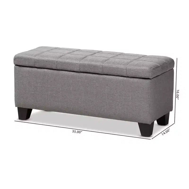 Pouf de rangement Fera - Baxton Studio