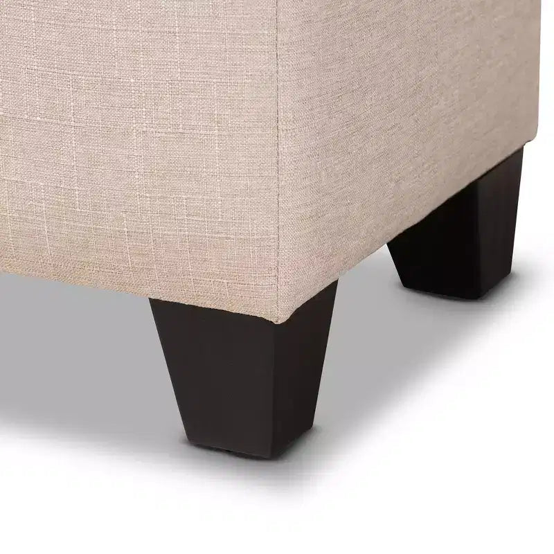 Pouf de rangement Fera - Baxton Studio