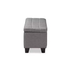Pouf de rangement Fera - Baxton Studio