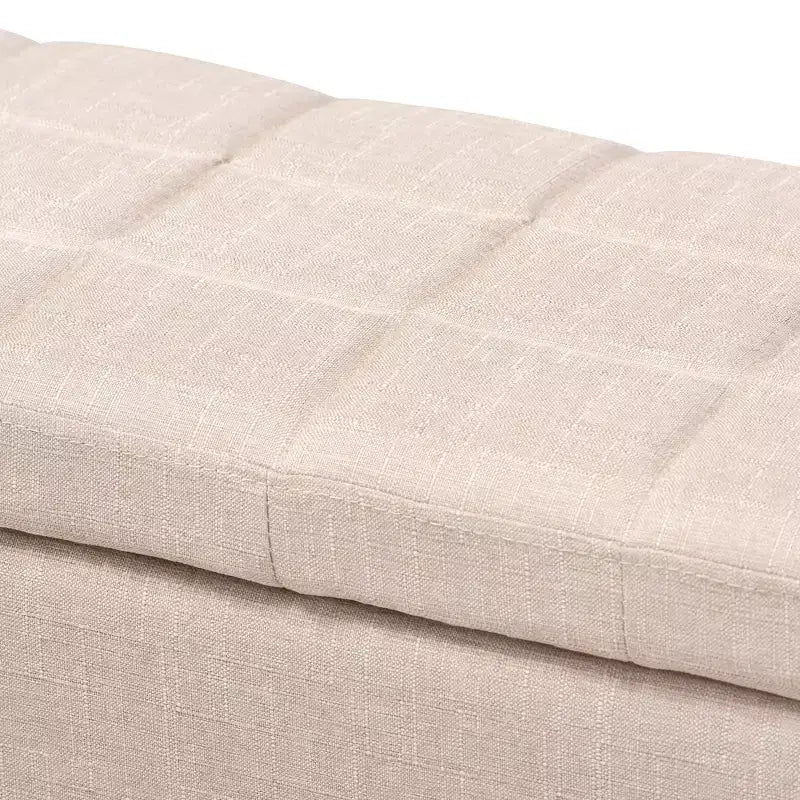 Pouf de rangement Fera - Baxton Studio