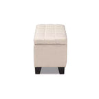 Pouf de rangement Fera - Baxton Studio