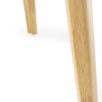 Idalia Fabric and Rubberwood 5-piece Wood Rectangular Dining Set by Christopher Knight Home