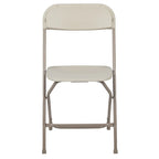 Plastic Folding Chair - 10 Pack 650LB Weight Capacity - Event Chair
