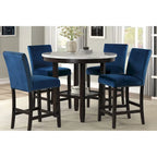 New Classic Furniture Reginald 5-Piece Round Counter Set