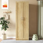High Wardrobe/Armoires with 3 Shelves