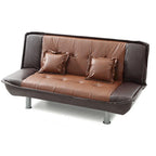 Lionel Faux Leather Sofa Bed