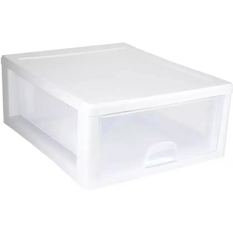 Conteneur tiroir de rangement empilable transparent Sterilite 16 pintes (lot de 6) + 6 pintes (lot de 6)