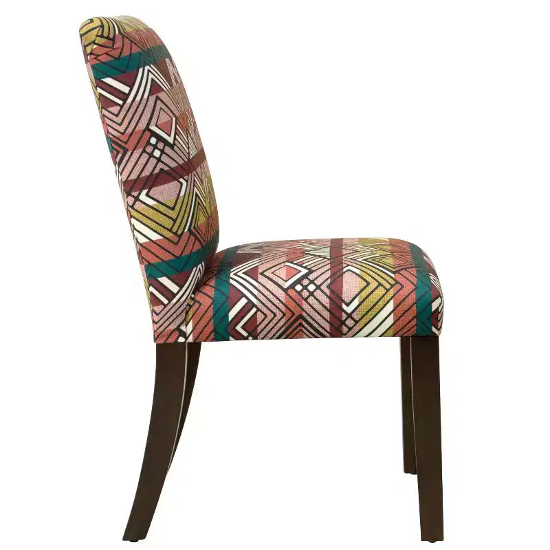 Skyline Furniture Hendrix Dining Chair in Geometric