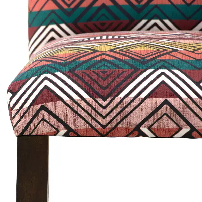 Skyline Furniture Hendrix Dining Chair in Geometric