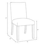 Skyline Furniture Hendrix Dining Chair in Geometric