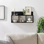 Étagère murale rustique triple cube flottante 31,5 x 15,7 - Danya B.