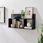 Étagère murale rustique triple cube flottante 31,5 x 15,7 - Danya B.
