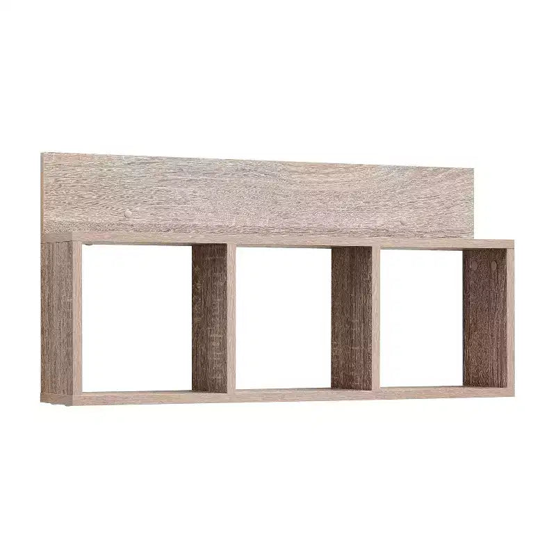 Étagère murale rustique triple cube flottante 31,5 x 15,7 - Danya B.