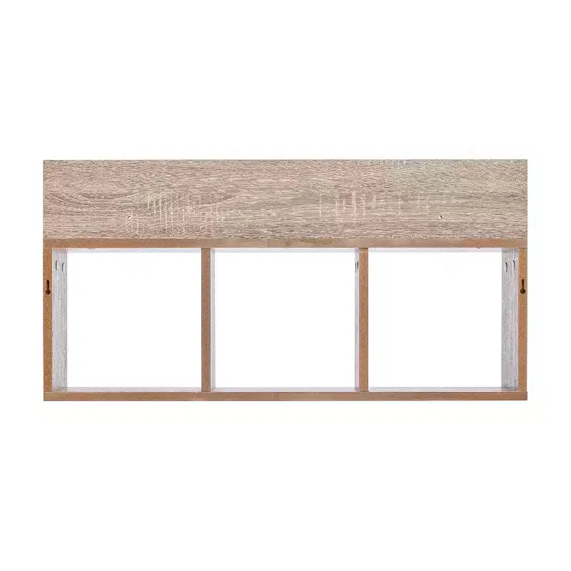 Étagère murale rustique triple cube flottante 31,5 x 15,7 - Danya B.