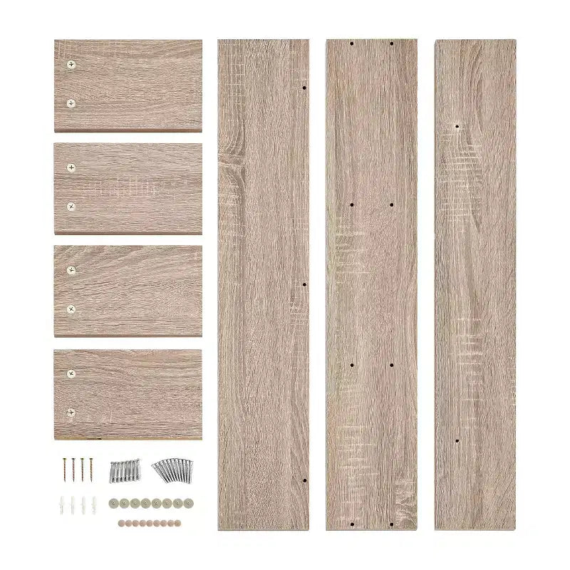 Étagère murale rustique triple cube flottante 31,5 x 15,7 - Danya B.
