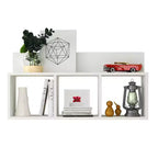 Étagère murale rustique triple cube flottante 31,5 x 15,7 - Danya B.