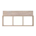 Étagère murale rustique triple cube flottante 31,5 x 15,7 - Danya B.