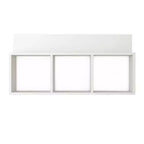 Étagère murale rustique triple cube flottante 31,5 x 15,7 - Danya B.