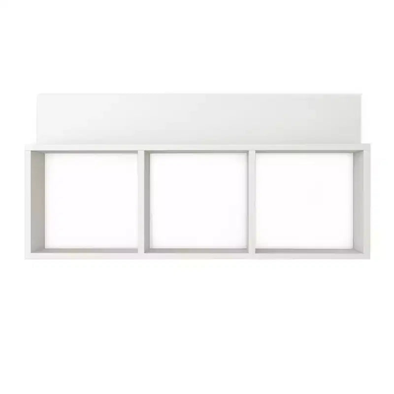 Étagère murale rustique triple cube flottante 31,5 x 15,7 - Danya B.