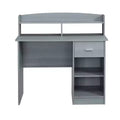 Modern Office Desk with Hutch - Techni Mobili