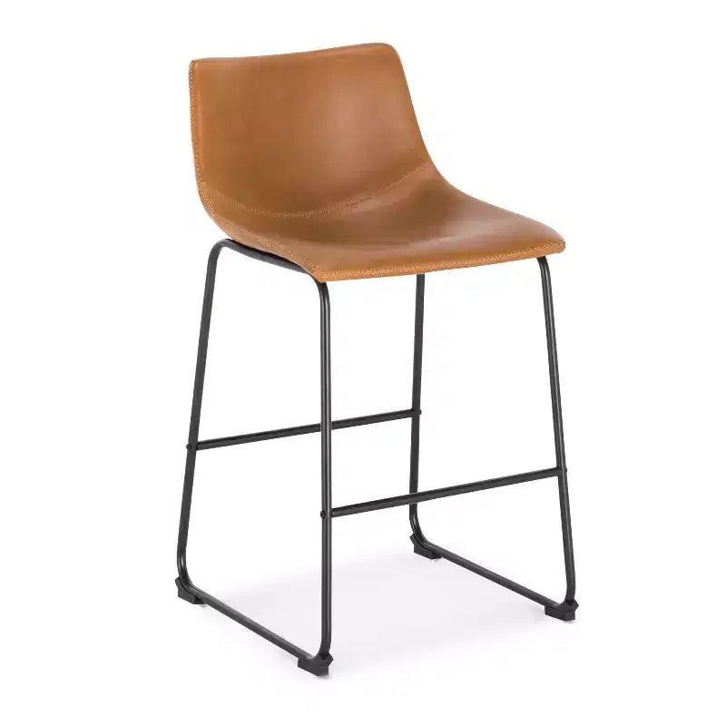 Lot de 3 tabourets de bar Edgemod Brinley de 61 cm de hauteur comptoir