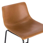 Lot de 3 tabourets de bar Edgemod Brinley de 61 cm de hauteur comptoir