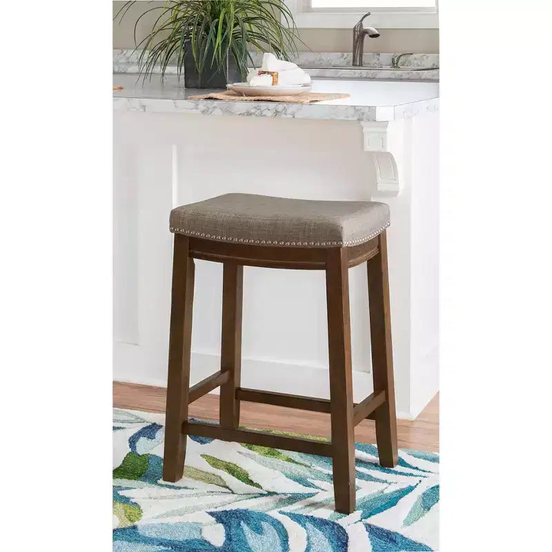 Tabouret de bar hauteur comptoir Claridge - Linon