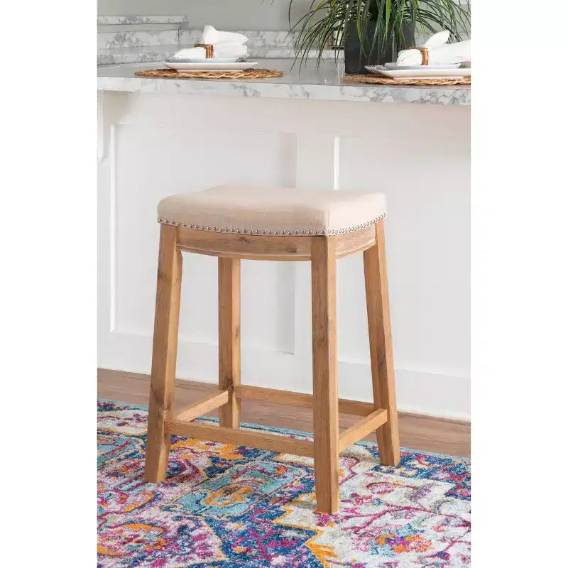 Tabouret de bar hauteur comptoir Claridge - Linon