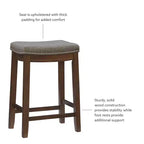 Tabouret de bar hauteur comptoir Claridge - Linon