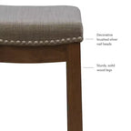 Tabouret de bar hauteur comptoir Claridge - Linon