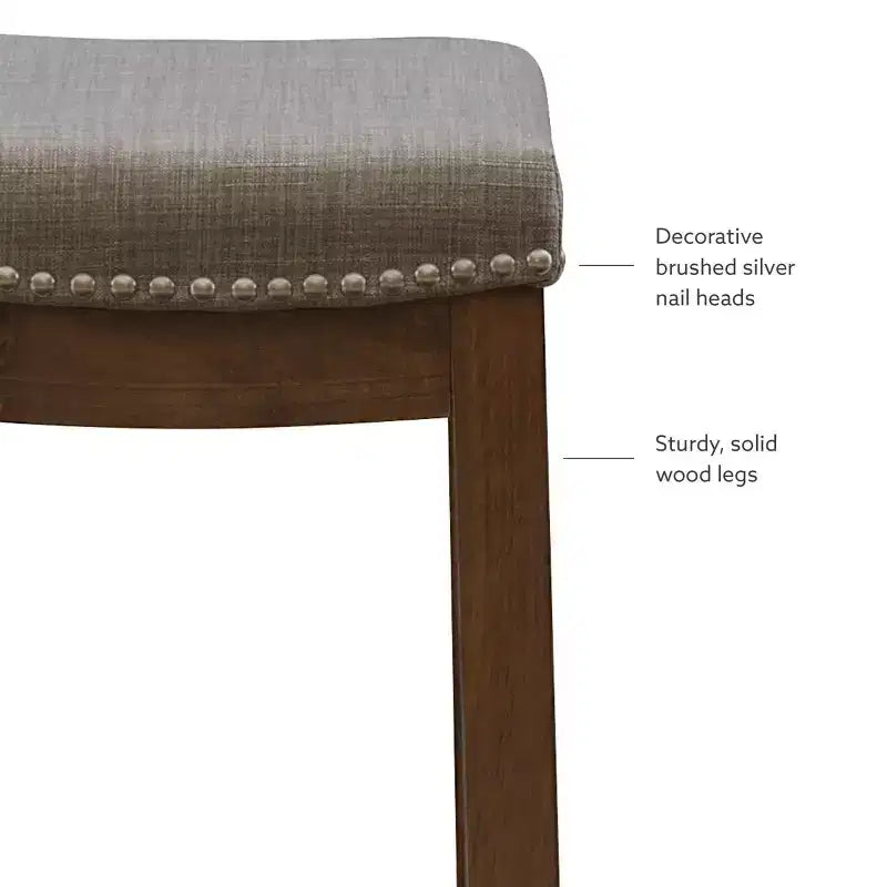 Tabouret de bar hauteur comptoir Claridge - Linon