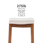 Tabouret de bar hauteur comptoir Claridge - Linon