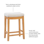 Tabouret de bar hauteur comptoir Claridge - Linon